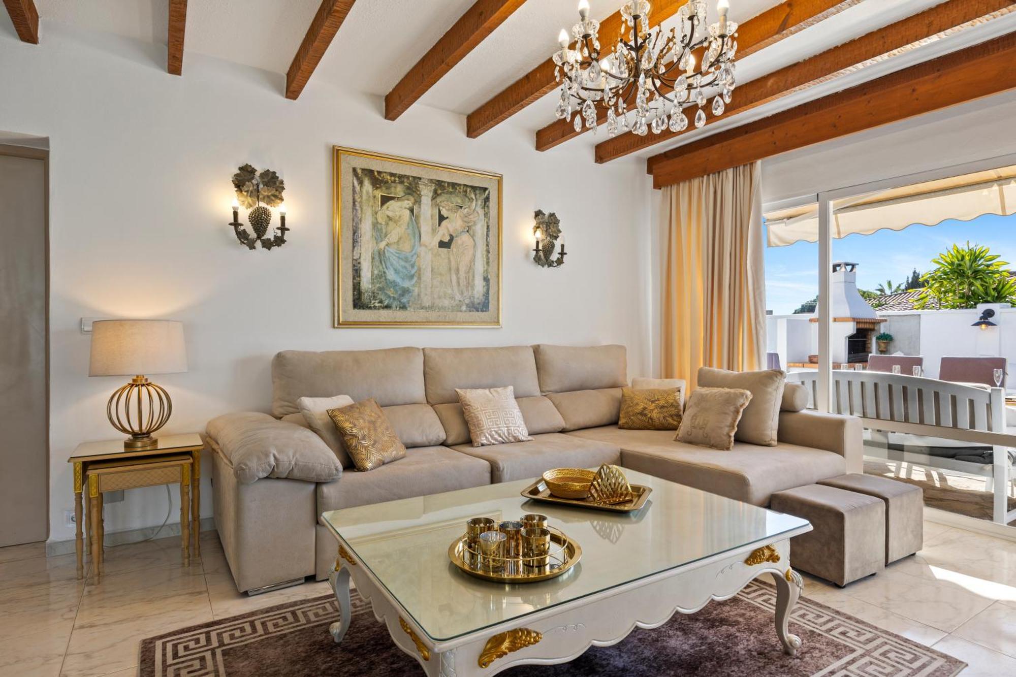 Villa Casacara Marbella Beachside Costabella -Spain ภายนอก รูปภาพ